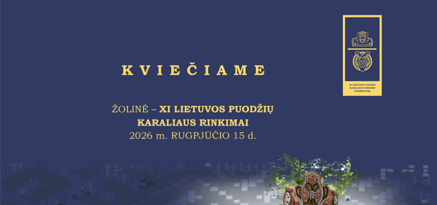 We invite you to participate in the 11th Lithuanian King of Potters election!